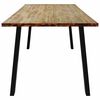 vidaXL Esstisch 200x90x75 cm Massivholz Akazie