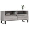 vidaXL TV-Schrank Grau Sonoma 100x34,5x44,5 cm Holzwerkstoff
