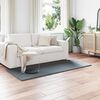 vidaXL Kunstfell Hasen Teppich Olite Anthrazit 80 x 200 cm Polyester