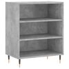 vidaXL Sideboard Betongrau 57x35x70 cm Holzwerkstoff