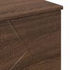 vidaXL Badezimmerschrank mit T&uuml;r Braun Eichen-Optik 76,5 x 35 x 64 cm