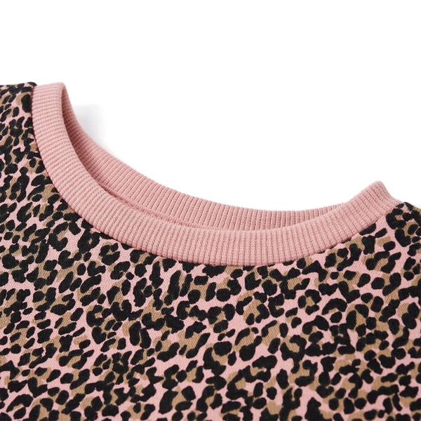 Kinder-Sweatshirt Mittelrosa 116
