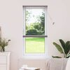 vidaXL Fensterjalousie mit Vorh&auml;ngen Silber Aluminium