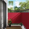 vidaXL Balkonsichtschutz Rot 110 x 200 cm Oxford-Stoff