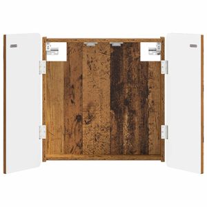 vidaXL Dartboard Schrank ZWOLLE Altholz 52,5 x 10,5 x 57,5 cm