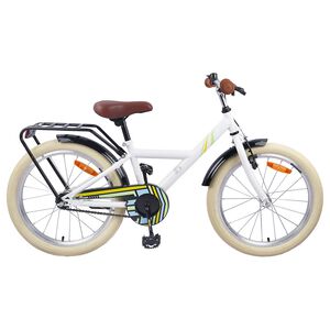 vidaXL Kinderfahrrad 20 Zoll f&uuml;r 6-11 Jahre alt Wei&szlig;