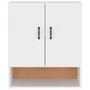 vidaXL Wandschrank Wei&szlig; 60x31x70 cm Holzwerkstoff