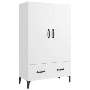 vidaXL Highboard Wei&szlig; 70x31x115 cm Holzwerkstoff