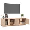 vidaXL TV-Schrank 140x40x40 cm Massivholz Kiefer