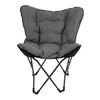 Bo-Camp Butterfly-Sessel Grainger Grau