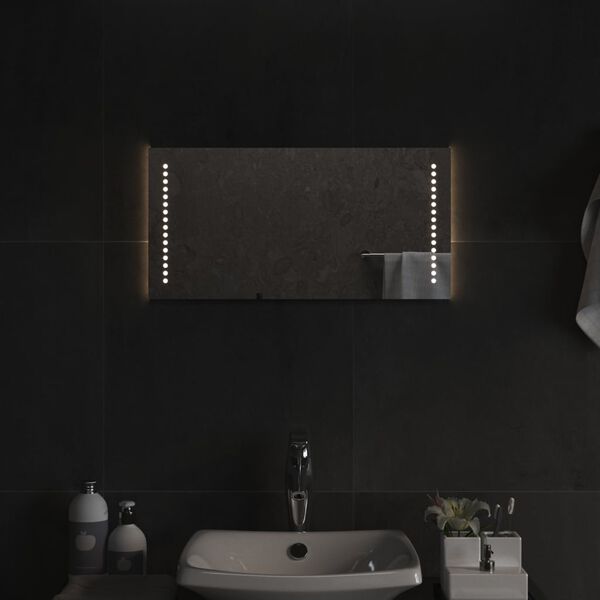 vidaXL LED-Badspiegel 60x30 cm