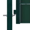 vidaXL Gartentor aus PVC und Stahl 100 x 164 cm Gr&uuml;n
