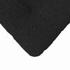 vidaXL Sitzkissen 4 pcs Schwarz 45 x 45 x 12 cm Stoff