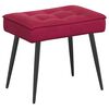 vidaXL Relaxsessel Weinrot 64x74x84 cm Samt