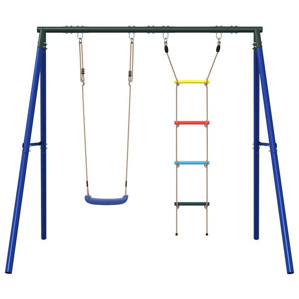vidaXL Schaukel-Set mit Schaukelsitz und Strickleiter