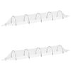 vidaXL Netztunnel 2 Stk. 1,5x5 m Fiberglas und PP