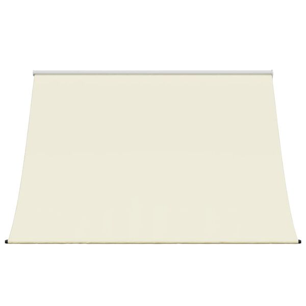 vidaXL Markise Einziehbar Creme 200x150 cm Stoff und Stahl