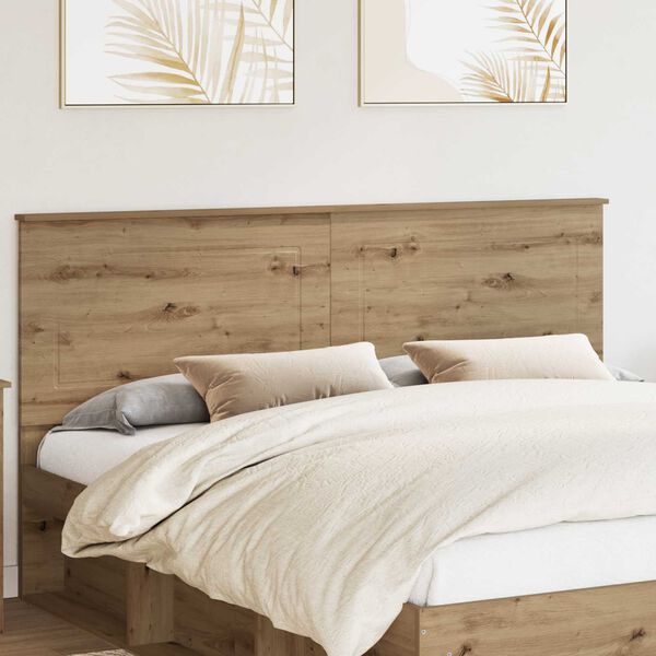 vidaXL Kopfteil Artisan-Eiche 200 cm Holzwerkstoff