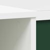 vidaXL Schreibtisch mit offener Ablage und Kreidetafel mit Regal ROROS