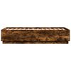 vidaXL Bettgestell R&auml;uchereiche 75x190 cm Holzwerkstoff