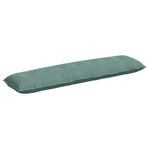 vidaXL R&uuml;ckenkissen Meergr&uuml;n 200 x 50 cm Cordstoff