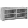 vidaXL TV-Schr&auml;nk 100 x 33 x 47 cm Grau Sonoma Holzwerkstoff