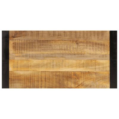 vidaXL Esstisch 120x60x76 cm Massivholz Mango