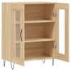 vidaXL Sideboard Sonoma-Eiche 69,5x34x90 cm Holzwerkstoff