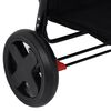 vidaXL 3-in-1 Kinderwagen Anthrazit Stahl