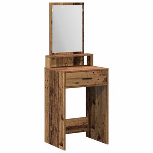 vidaXL Schminktisch Altholz 50 x 41 x 140 cm Holzwerkstoff
