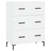 vidaXL Highboard Wei&szlig; 69,5x34x180 cm Holzwerkstoff