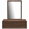 vidaXL Schminktisch mit Schubladen Braun 60 x 40 x 70 cm Holzwerkstoff