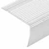 vidaXL Treppenkantenprofile in L-Form 5 Stk. Aluminium 90 cm Silbern