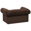vidaXL Hundesofa mit Schublade Braun 75x50x38 cm Pl&uuml;sch