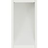 vidaXL Solar LED Wegeleuchte 2 pcs Wei&szlig; Kalt gewalzter Stahl