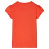Kinder-T-Shirt Dunkelorange 104
