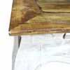 vidaXL Beistelltisch Massives Mahagoniholz 50x50x35 cm