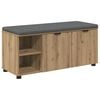 vidaXL Flurbank Artisan-Eiche 100 x 38 x 46 cm