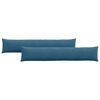 vidaXL Sofakissen 2 St&uuml;ck Blau 200 x 40 cm Cordstoff