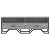 vidaXL TV-Schrank Grau Sonoma 122x34x41 cm Holzwerkstoff