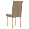 vidaXL Esszimmerst&uuml;hle 6 Stk. Taupe Stoff