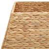 vidaXL Weihnachtsbaumkragen Braun 70 x 70 x 28 cm Wasserhyazinthe