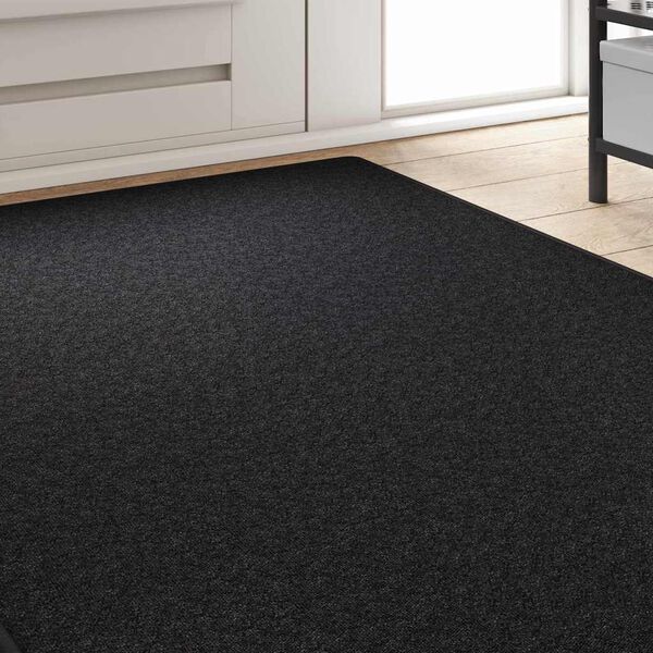 vidaXL Teppichl&auml;ufer Anthrazit 100 x 300 cm 100% Polypropylen