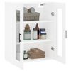 vidaXL Wandschrank Wei&szlig; 69,5x34x90 cm