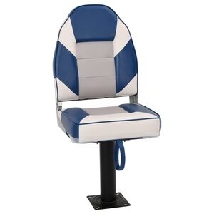 vidaXL Bootssitz mit Podest 360&deg; Drehbar