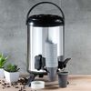 HI Thermo-Getr&auml;nkespender 9 L 23 cm Silbern