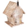 FLAMINGO Nistkasten f&uuml;r V&ouml;gel Gio Holz Wei&szlig;/Braun