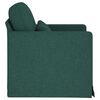 vidaXL Sofa 180cm Dunkelgr&uuml;n Metall