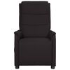 vidaXL Massagesessel Schwarz Kunstleder