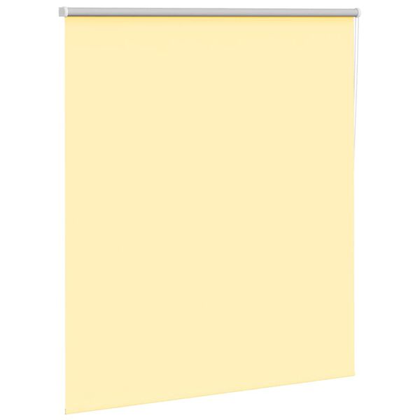vidaXL Verdunkelungsrollo Gelb 120x130cm Stoffbreite 116,6cm Polyester